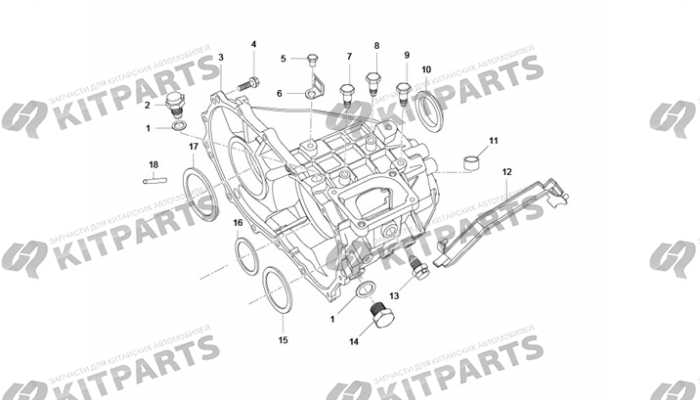 Корпус КПП Lifan