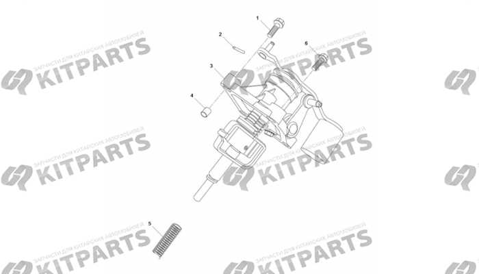 Механизм переключения передач Lifan