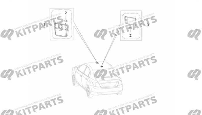 Плафоны салона Lifan