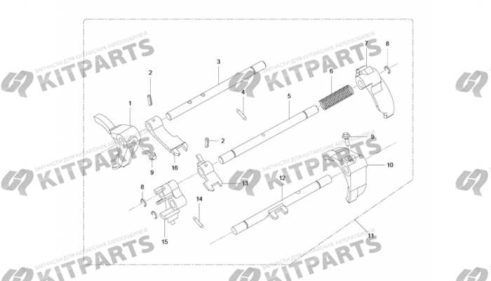 Вилки переключения передач Lifan