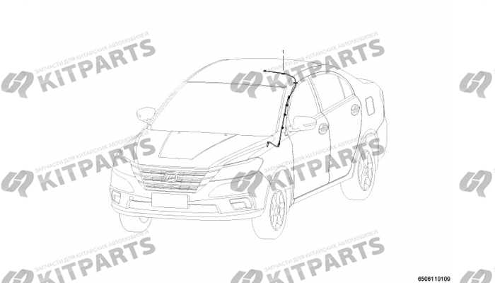 Жгут проводов потолка Lifan