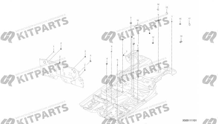 Заглушки кузова Lifan X50