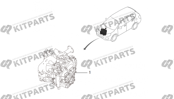 КОРОБКА ПЕРЕДАЧ Haval