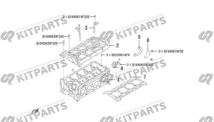 Головка блока цилиндров 2 Haval