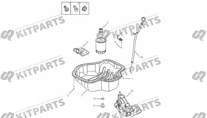 Масляный поддон, фильтр [JLD-4G24-A31\A37] Geely