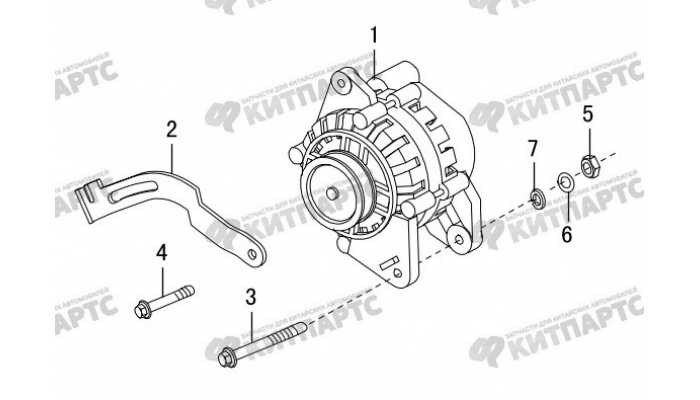 Генератор Great Wall Hover H5