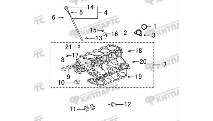 Блок цилиндров Great Wall Hover H5