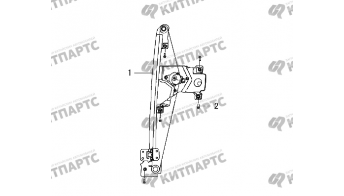 Стеклоподъемник задней двери Great Wall