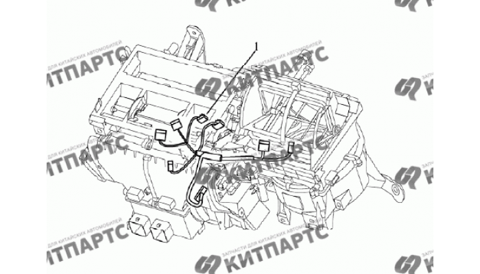 Жгут проводов кондиционера Geely