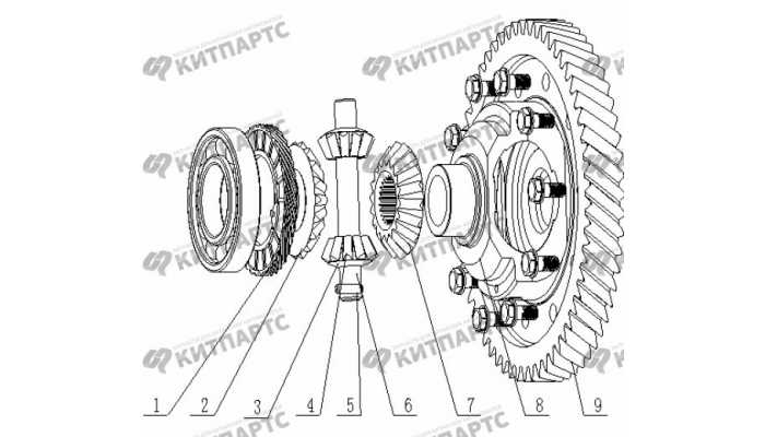 S160G Дифференциал Geely